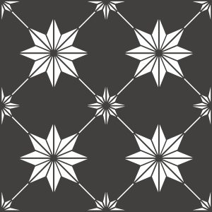 FloorPops Black Rigel Peel & Stick Floor Tiles, FP3990