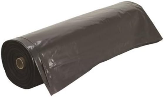 Frost King P1025B/6 Polyethylene Sheeting, 10' x 25' x 6 mil., Black
