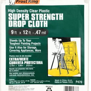 Frost King P470 Super Strength High Density Drop Cloth, White