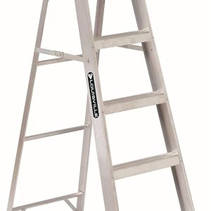Louisville Ladder AS4006 6-Foot Aluminum Step Ladder, 225-Pound Capacity, Green, 6 Feet