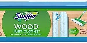 Swiffer Sweeper Wet Wood Floor Mopping cloths, 20 count